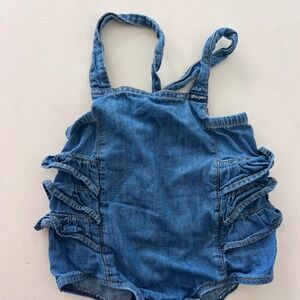 Wrangler Jean overall onesie 18 months baby overalls